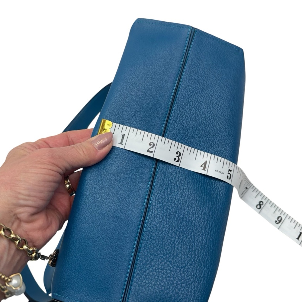 SOLD!! Loewe Blue Medium Flamenco Shoulder/Crossbody Bag - Picture 12 of 16